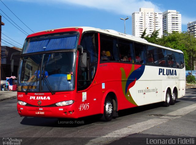 Pluma Conforto e Turismo 4905 na cidade de São Paulo, São Paulo, Brasil, por Leonardo Fidelli. ID da foto: 4464795.