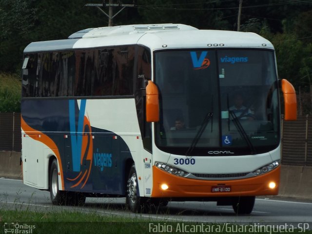 V2 Viagens 3000 na cidade de Aparecida, São Paulo, Brasil, por Fabio Alcantara. ID da foto: 4468034.