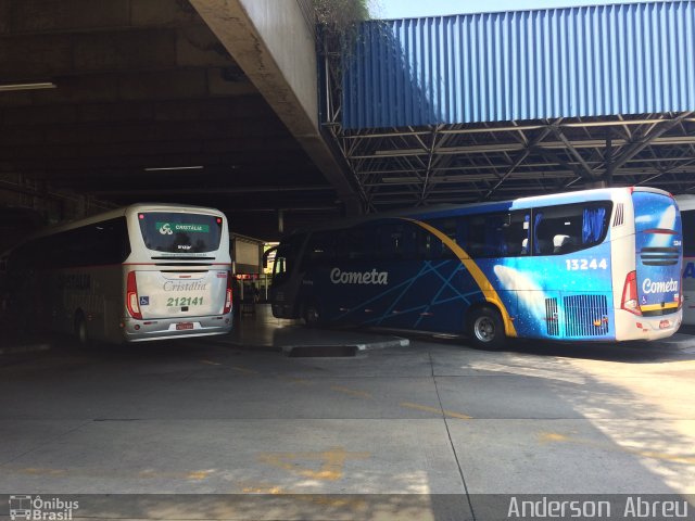 Viação Cometa 13244 na cidade de São Paulo, São Paulo, Brasil, por Anderson Abreu. ID da foto: 4467351.