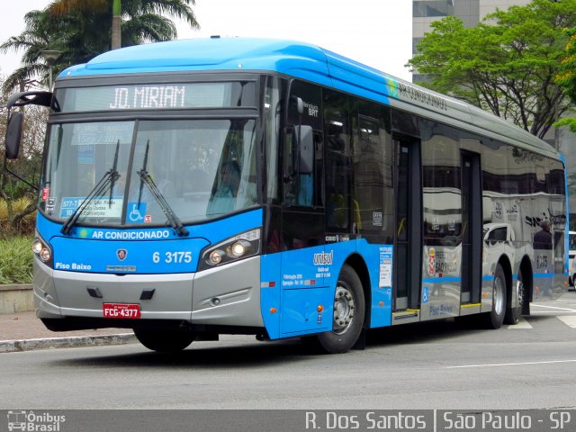 Viação Paratodos > São Jorge > Metropolitana São Paulo > Mobibrasil 6 3175 na cidade de São Paulo, São Paulo, Brasil, por Rafael Santos. Número da foto: #4466739.