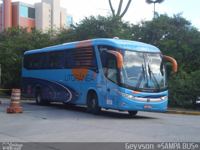 Litorânea Transportes Coletivos 5360 na cidade de São Paulo, São Paulo, Brasil, por José Geyvson da Silva. ID da foto: 4467327.