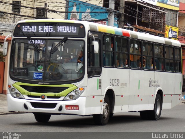 Viação Acari B42639 na cidade de Rio de Janeiro, Rio de Janeiro, Brasil, por Lucas Lima. ID da foto: 4467717.