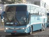 Expresso Azul 215 na cidade de Lajeado, Rio Grande do Sul, Brasil, por Rainer Schumacher. Número da foto: #:id.