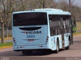 VICASA - Viação Canoense S.A. 3553 na cidade de Canoas, Rio Grande do Sul, Brasil, por Lucas  Furtado da Rosa. Número da foto: #4467434.
