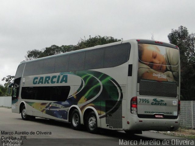 Viação Garcia 7996 na cidade de Curitiba, Paraná, Brasil, por Marco Aurélio de Oliveira. ID da foto: 4470430.