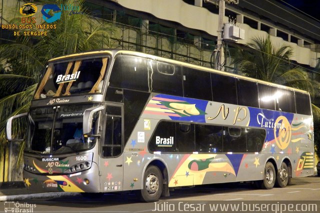 NP Turismo 1600 na cidade de Aracaju, Sergipe, Brasil, por Julio Cesar  Barbosa Martins. Número da foto: #4470655.