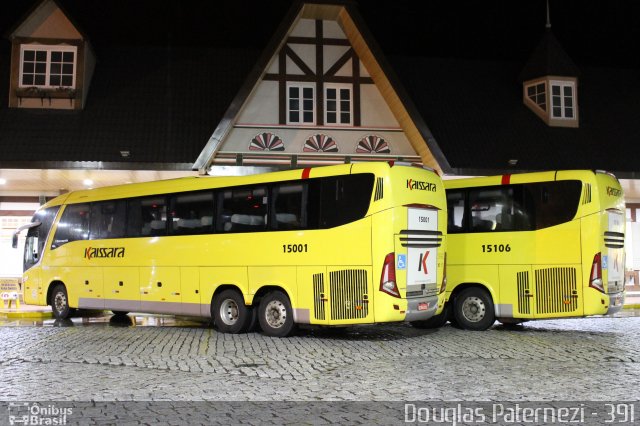 Kaissara - Viação Caiçara 15001 na cidade de Queluz, São Paulo, Brasil, por Douglas Paternezi. Número da foto: #4469733.