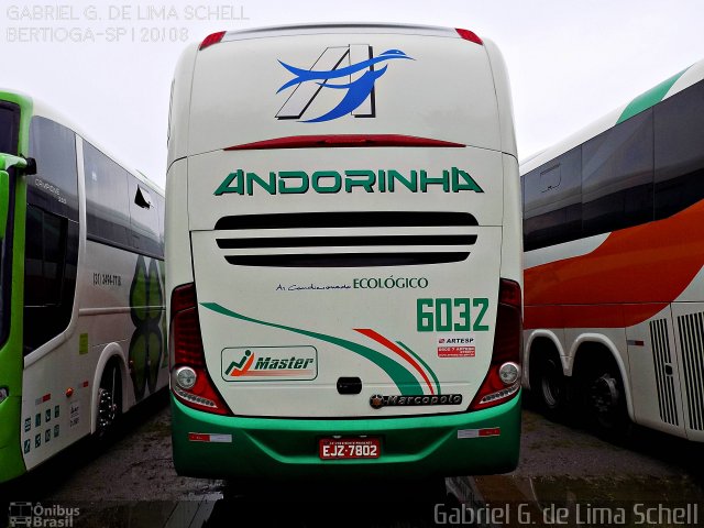 Empresa de Transportes Andorinha 6032 na cidade de Bertioga, São Paulo, Brasil, por Gabriel Giacomin de Lima. Número da foto: #4468965.
