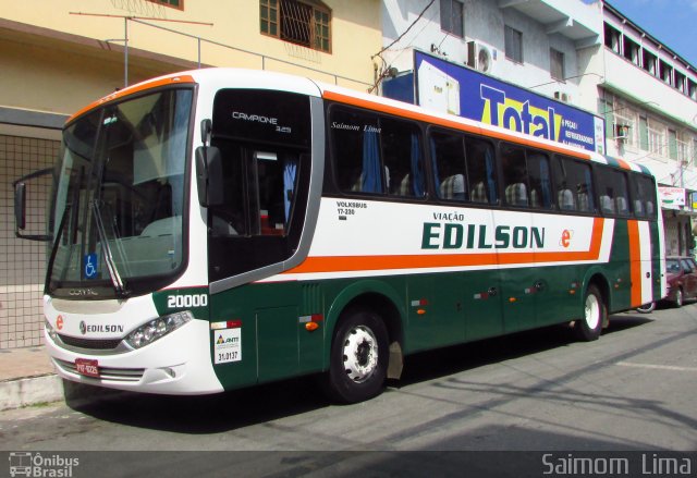 Viação Edilson 20000 na cidade de Vila Velha, Espírito Santo, Brasil, por Saimom  Lima. ID da foto: 4469211.