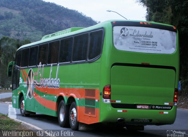 Viação Liberdade 6167 na cidade de Viana, Espírito Santo, Brasil, por Wellington  da Silva Felix. ID da foto: 4469161.