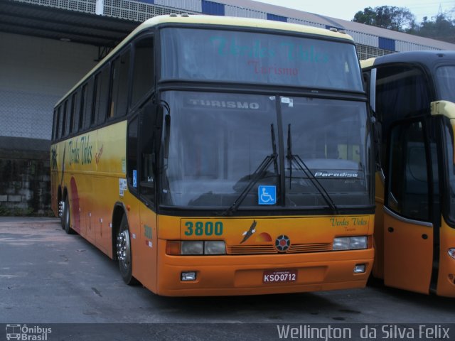 Viação Verdes Vales 3800 na cidade de Cariacica, Espírito Santo, Brasil, por Wellington  da Silva Felix. ID da foto: 4469015.