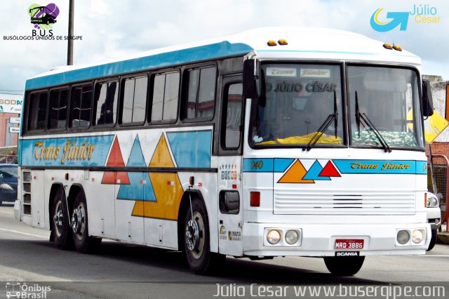 Trans Júnior 040 na cidade de Aracaju, Sergipe, Brasil, por Julio Cesar  Barbosa Martins. ID da foto: 4470675.