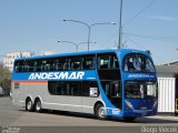Autotransportes Andesmar 5207 na cidade de Buenos Aires Chico, Cushamen, Chubut, Argentina, por Diogo Viec. Número da foto: #:id.