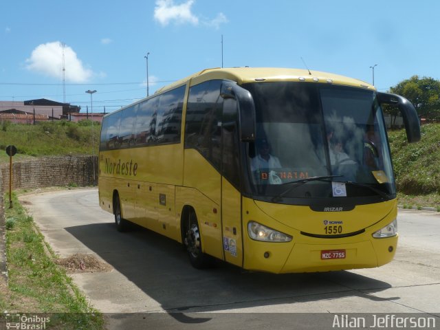 Viação Nordeste 1550 na cidade de Natal, Rio Grande do Norte, Brasil, por Allan Jefferson. Número da foto: #4472797.