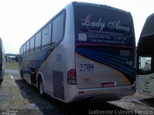 Lady Anna Transportes 2709 na cidade de São Paulo, São Paulo, Brasil, por Guilherme Esteves Peruzzi. Número da foto: #4472365.
