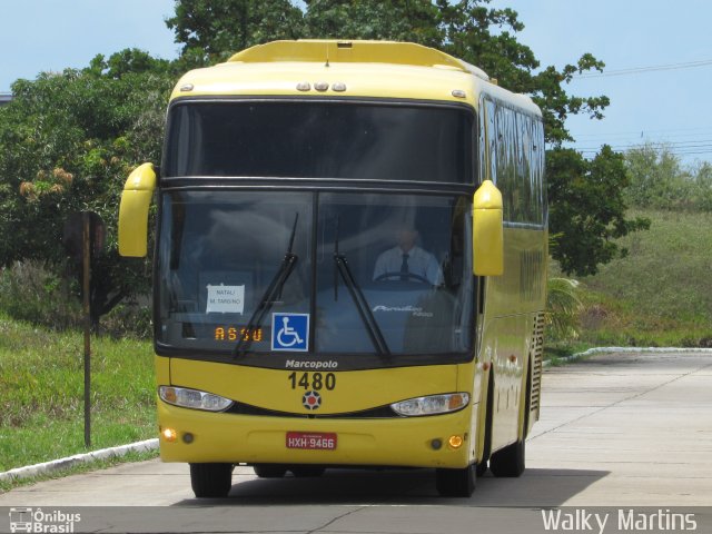 Viação Nordeste 1480 na cidade de Natal, Rio Grande do Norte, Brasil, por Walky Martins Nascimento. Número da foto: #4472642.