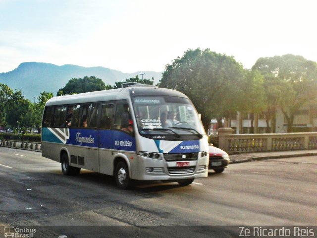 Auto Ônibus Fagundes RJ 101.050 na cidade de Rio de Janeiro, Rio de Janeiro, Brasil, por Zé Ricardo Reis. ID da foto: 4472005.