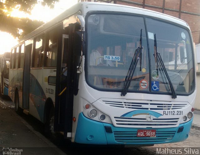 Auto Viação Vera Cruz - Belford Roxo RJ 112.231 na cidade de Belford Roxo, Rio de Janeiro, Brasil, por Matheus Silva. Número da foto: #4470957.