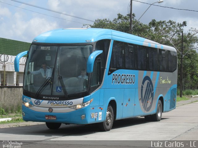 Auto Viação Progresso 6150 na cidade de Recife, Pernambuco, Brasil, por Luiz Carlos de Santana. ID da foto: 4472395.