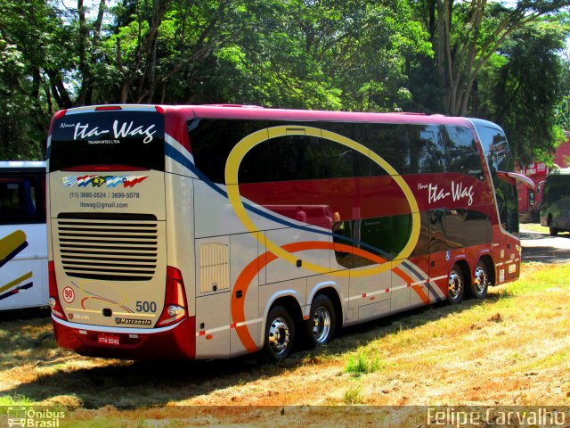 Nova Ita-Wag Transportes 500 na cidade de Pirassununga, São Paulo, Brasil, por Felipe Carvalho. ID da foto: 4473363.