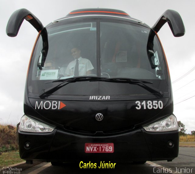 MOBI Transporte 31850 na cidade de Goiânia, Goiás, Brasil, por Carlos Júnior. Número da foto: #4432285.