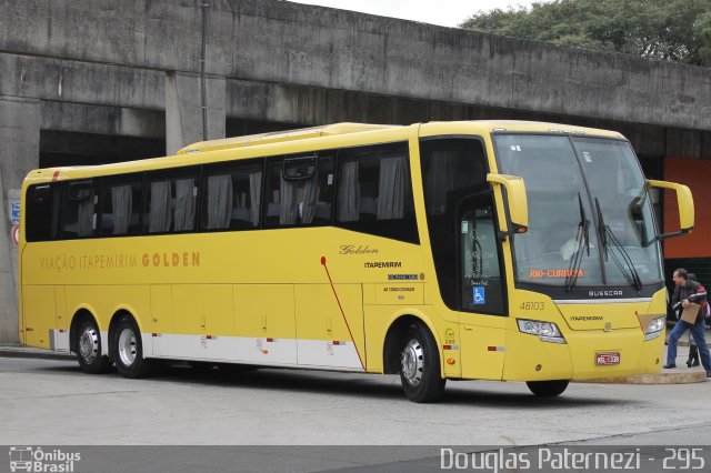 Viação Itapemirim 48103 na cidade de Curitiba, Paraná, Brasil, por Douglas Paternezi. Número da foto: #4431556.