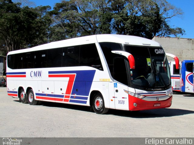 CMW Transportes 1078 na cidade de Bragança Paulista, São Paulo, Brasil, por Felipe Carvalho. ID da foto: 4432860.