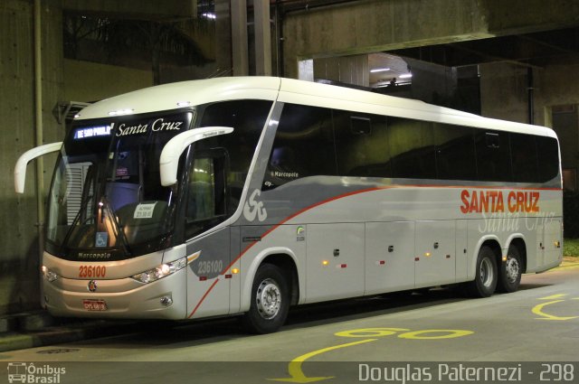 Viação Santa Cruz 236100 na cidade de São Paulo, São Paulo, Brasil, por Douglas Paternezi. Número da foto: #4431565.