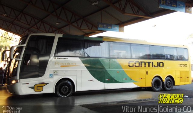 Empresa Gontijo de Transportes 11790 na cidade de Uberaba, Minas Gerais, Brasil, por Vitor Nunes . ID da foto: 4432436.