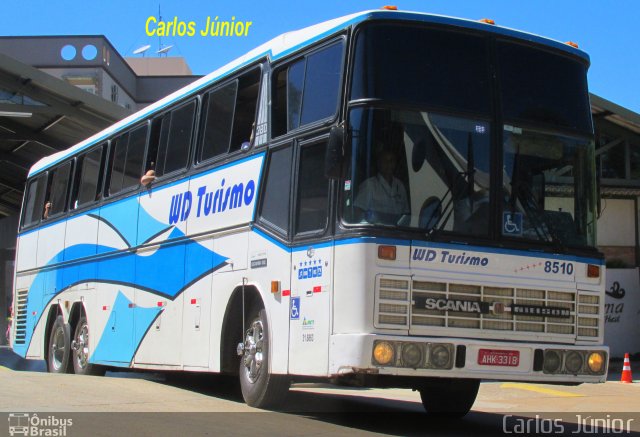 WD Turismo 8510 na cidade de Caldas Novas, Goiás, Brasil, por Carlos Júnior. Número da foto: #4432253.