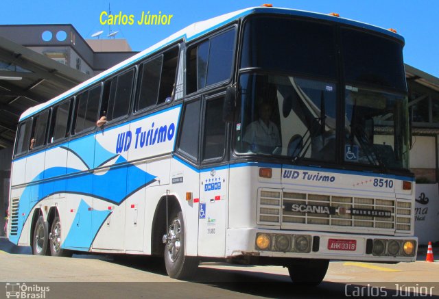 WD Turismo 8510 na cidade de Caldas Novas, Goiás, Brasil, por Carlos Júnior. ID da foto: 4432253.