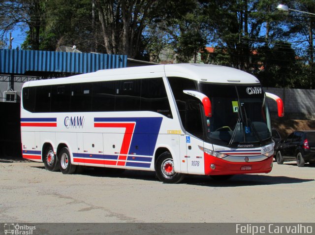 CMW Transportes 1078 na cidade de Bragança Paulista, São Paulo, Brasil, por Felipe Carvalho. Número da foto: #4432852.