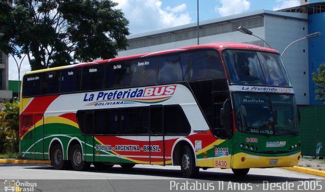 La Preferida Bus 8430 na cidade de São Paulo, São Paulo, Brasil, por Cristiano Soares da Silva. Número da foto: #4474074.