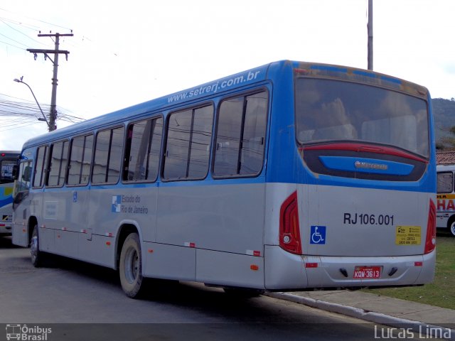 Auto Viação Tanguaense RJ 106.001 na cidade de Tanguá, Rio de Janeiro, Brasil, por Lucas Lima. Número da foto: #4473450.