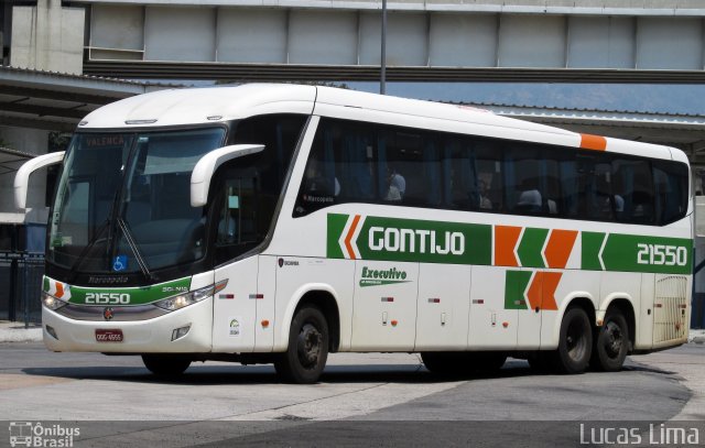 Empresa Gontijo de Transportes 21550 na cidade de Rio de Janeiro, Rio de Janeiro, Brasil, por Lucas Lima. Número da foto: #4474304.