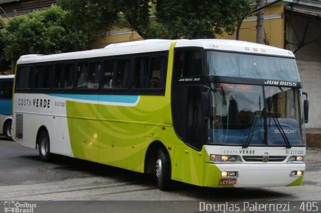 Costa Verde Transportes RJ 217.020 na cidade de Rio de Janeiro, Rio de Janeiro, Brasil, por Douglas Paternezi. Número da foto: #4474019.