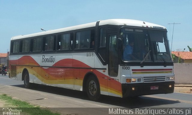 Bonitão Viagem e Turismo 6300 na cidade de Altos, Piauí, Brasil, por Francisco Matheus Rodrigues Martins . ID da foto: 4475481.