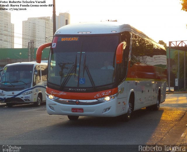 Viação Vale do Tietê 852 na cidade de São Paulo, São Paulo, Brasil, por Roberto Teixeira. Número da foto: #4476750.