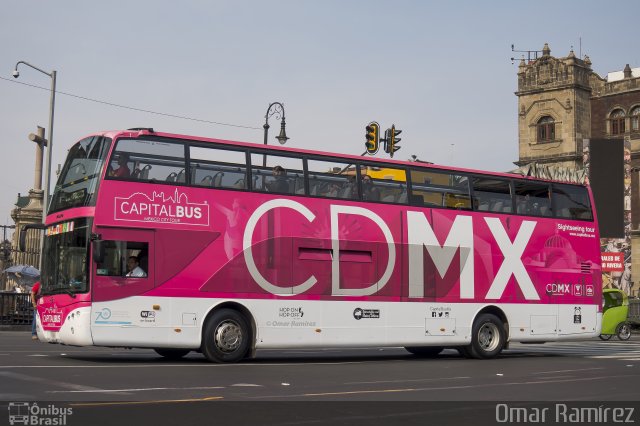 CapitalBus 01 na cidade de Cuauhtémoc, Ciudad de México, México, por Omar Ramírez Thor2102. Número da foto: #4477456.