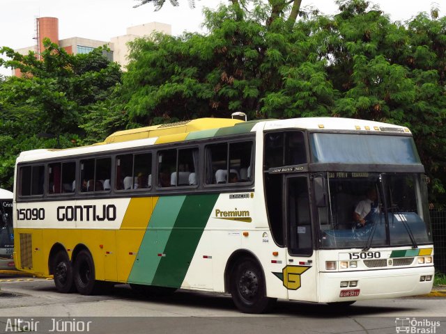 Empresa Gontijo de Transportes 15090 na cidade de São Paulo, São Paulo, Brasil, por Altair Júnior. ID da foto: 4476062.