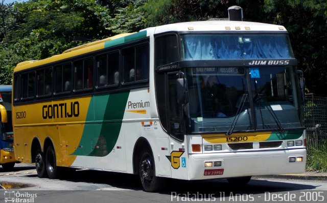 Empresa Gontijo de Transportes 15200 na cidade de São Paulo, São Paulo, Brasil, por Cristiano Soares da Silva. ID da foto: 4478587.