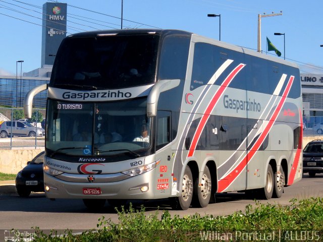 Gasparzinho Turismo 1120 na cidade de Caruaru, Pernambuco, Brasil, por Willian Pontual. ID da foto: 4479801.