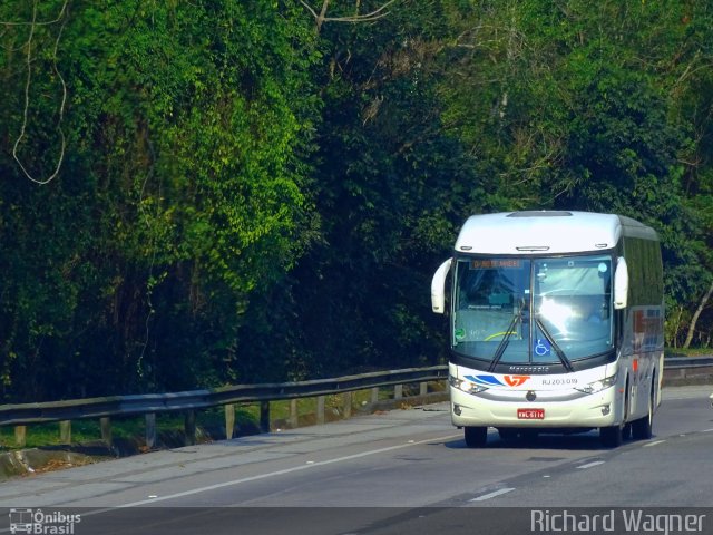 Viação Teresópolis RJ 203.019 na cidade de Guapimirim, Rio de Janeiro, Brasil, por Richard Wagner. Número da foto: #4481121.