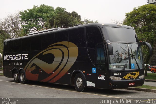 Expresso Nordeste 4410 na cidade de Curitiba, Paraná, Brasil, por Douglas Paternezi. Número da foto: #4480779.