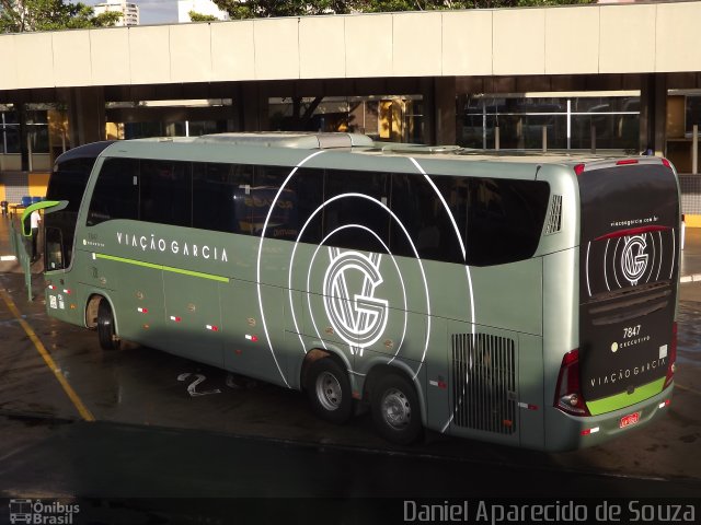 Viação Garcia 7847 na cidade de Ribeirão Preto, São Paulo, Brasil, por Daniel Aparecido de Souza. ID da foto: 4480420.