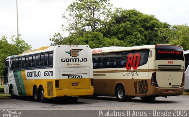 Empresa Gontijo de Transportes 15070 na cidade de São Paulo, São Paulo, Brasil, por Cristiano Soares da Silva. ID da foto: 4480905.