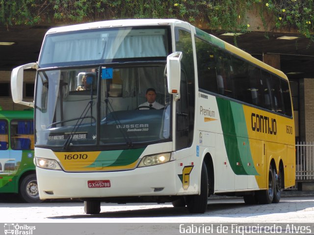 Empresa Gontijo de Transportes 16010 na cidade de Belo Horizonte, Minas Gerais, Brasil, por Gabriel de Figueiredo Alves. Número da foto: #4480394.
