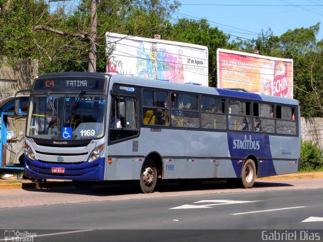 Stadtbus 1169 na cidade de Cachoeirinha, Rio Grande do Sul, Brasil, por Gabriel Dias. Número da foto: #4480897.