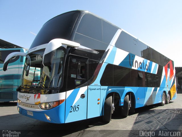 Buses Linatal 205 na cidade de , por Diego Alarcon. Número da foto: #4484058.