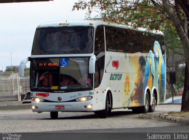 Eucatur - Empresa União Cascavel de Transportes e Turismo 4426 na cidade de Vitória, Espírito Santo, Brasil, por Saimom  Lima. Número da foto: #4483030.